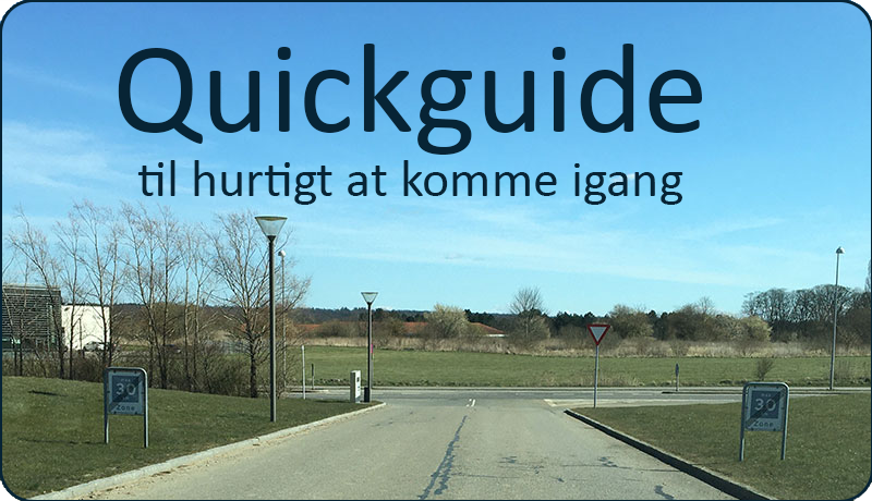 Quickguide til teoriprøver - Til hurtigt at komme igang